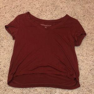 Maroon Aeropostale t-shirt